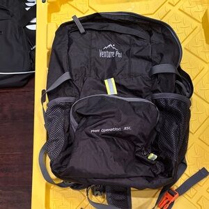 Black Hiking Backpack for Men